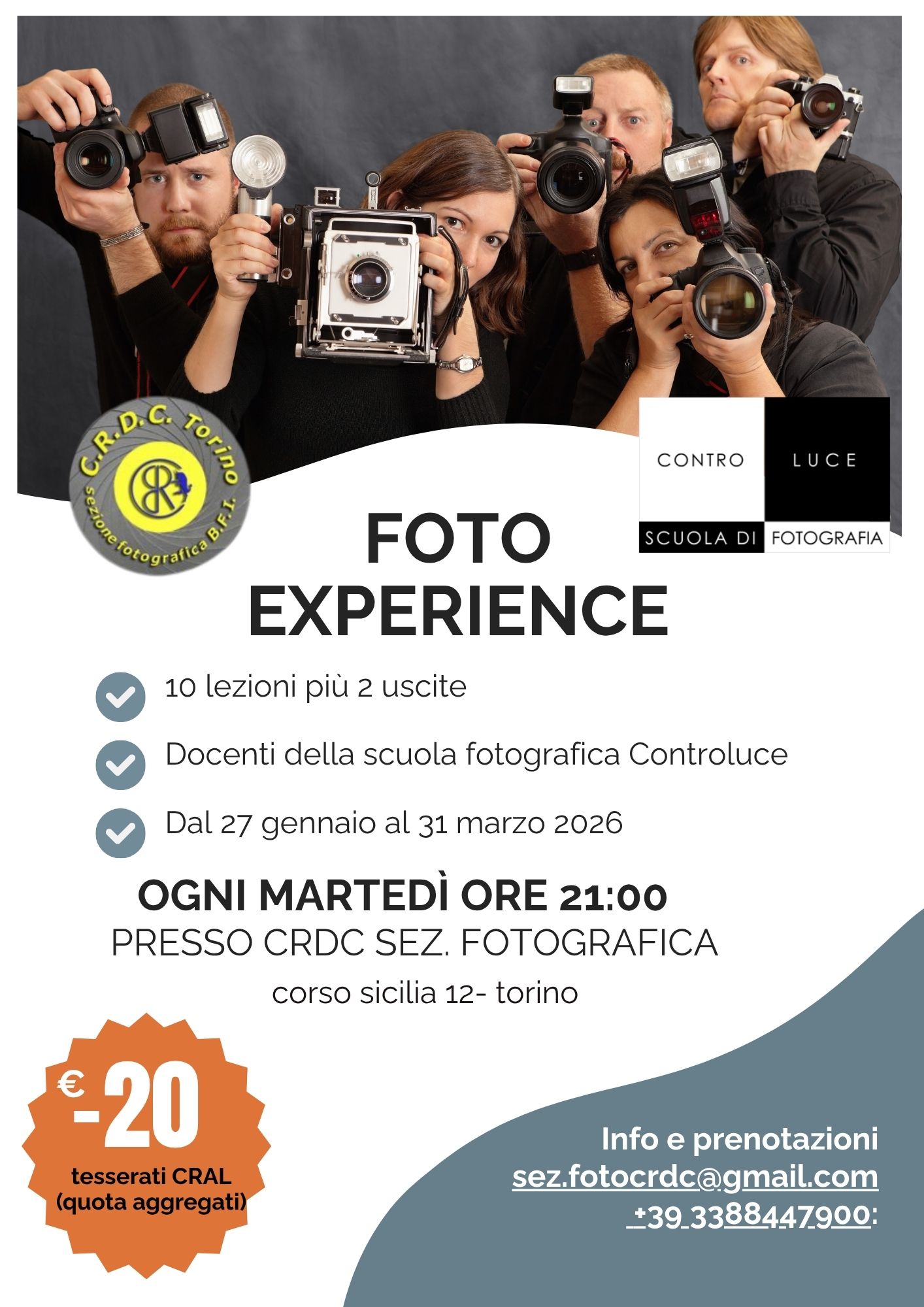Corso base di fotografia a Torino: trasforma la tua passione in scatti da professionista!